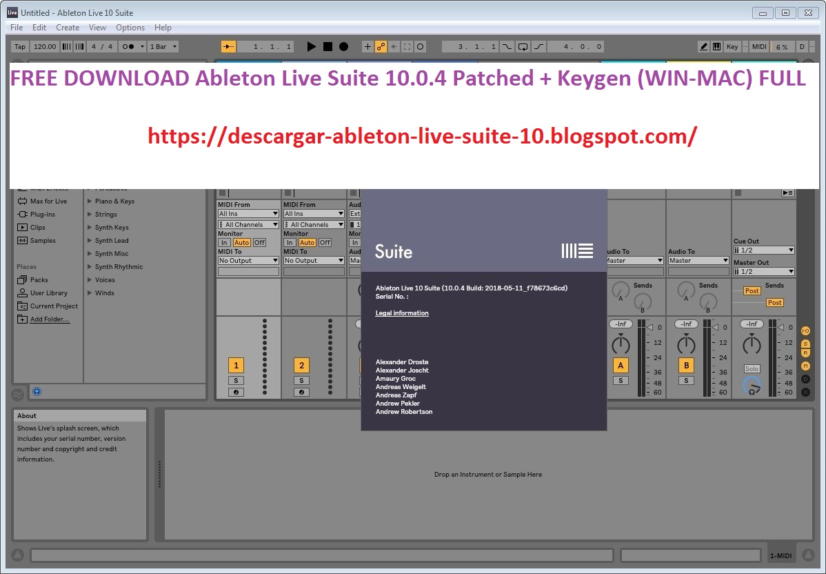 Ableton Live Keygen Mac